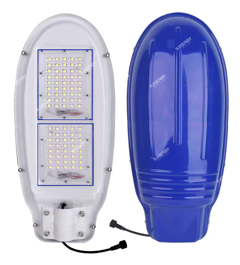 Lampe de route LED intégrée 10w 20w 30w 50w 100w 150w 200w 300w 400w, lampadaire