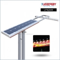 Projecteur publicitaire LED solaire intégré unique de 24 W
