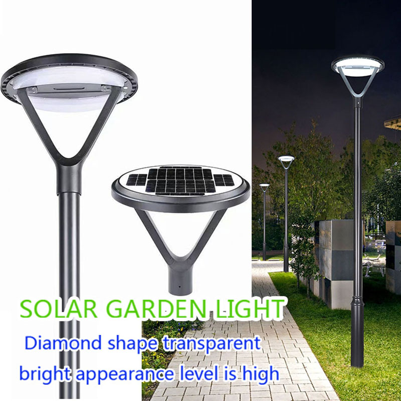 Lampe solaire de jardin en forme de champignon de jardin