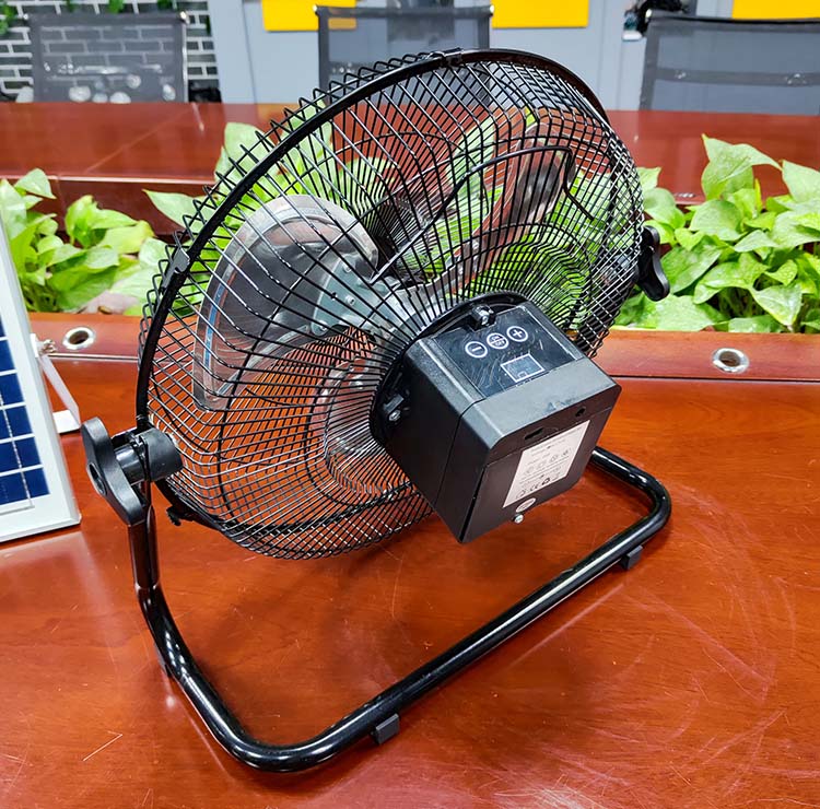 Ventilateur mobile sans balais avec batterie de secours pour le Brésil