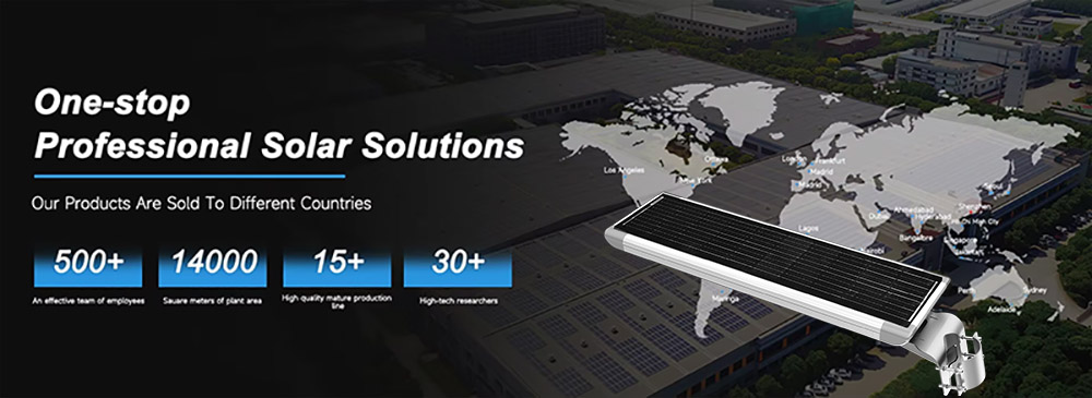  Integrated Solar Street Lights.