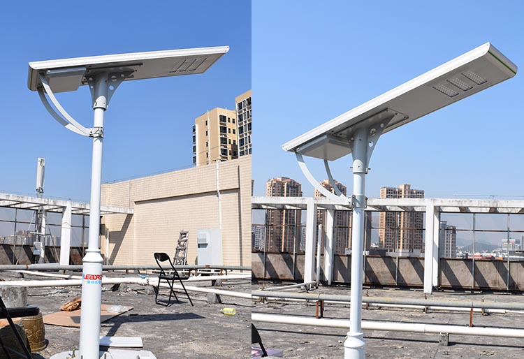 integrated large solar street lamp