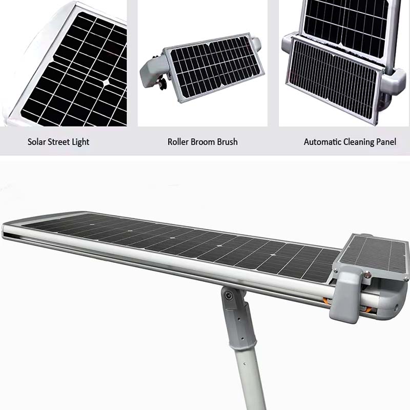 Automatic cleaning features monocrystalline