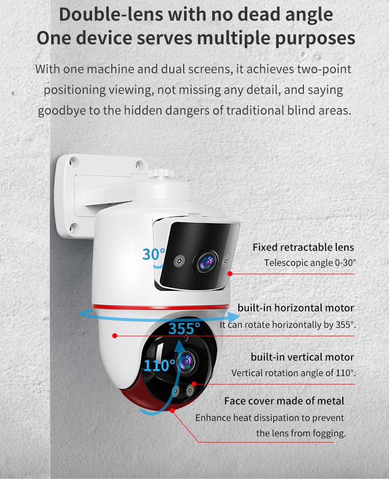 Wireless Wifi CCTV 4MP Camera