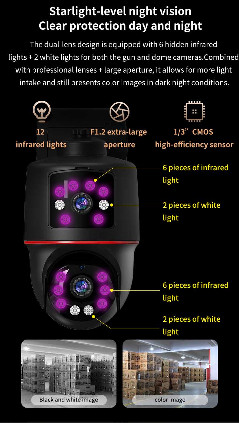 Wireless Wifi CCTV 4MP Camera
