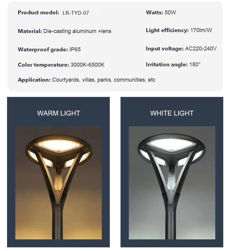 Park Led Pole Light