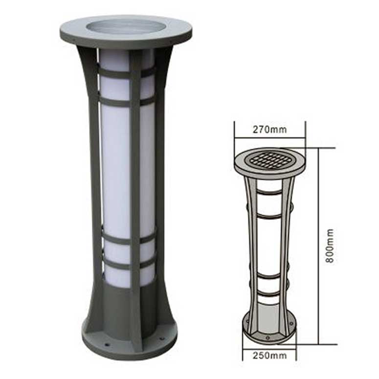 Popular CE Solar Bollard Light
