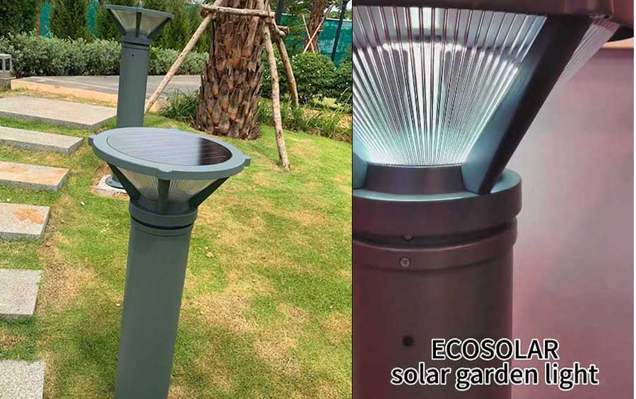 All-in-One Solar LED Garden Light with IP65 Rating