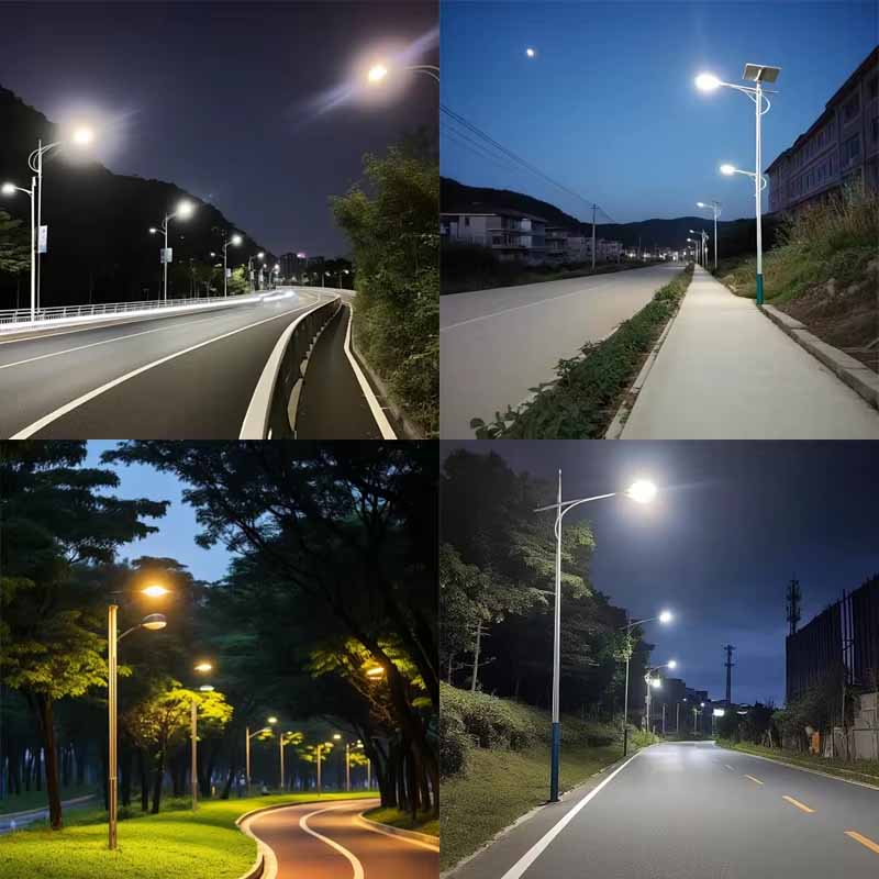 Split solar roads