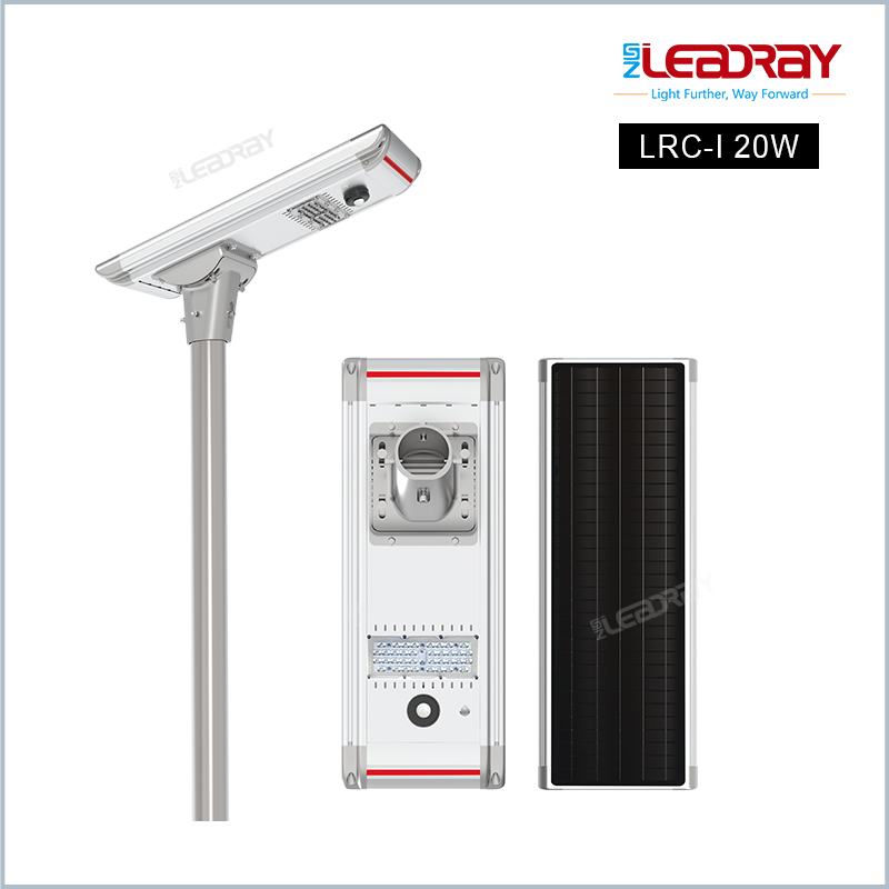 20W IP65 Outdoor All In One cheap Solar Street Lamp 20W Integrated Led Solar Street Light