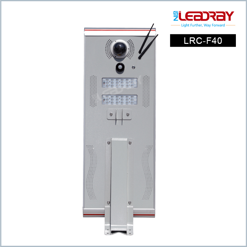 Street light solar panel with CCTV Wifi camera 4G solar panel with light and camera