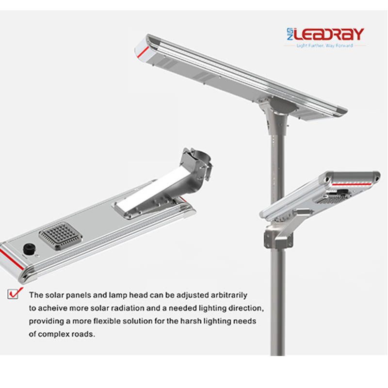 High Quality Battery 40Watt Combined Solar Lamp Full led solar street integrated solar street light