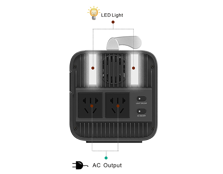 156000mAh Portable Energy Storage Battery Home Outdoor Emergency