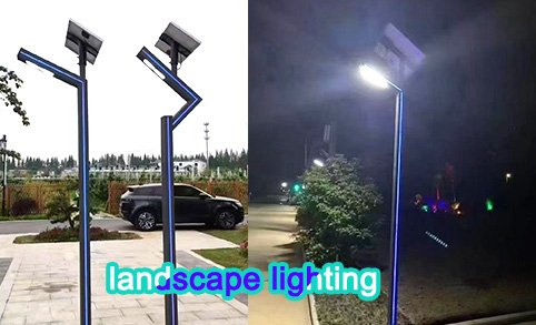 Lampadaires de patio Éclairage de patio extérieur