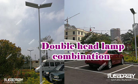 L'usine Leadray remplace tous les lampadaires traditionnels par des lampadaires tout-en-un de 30 W avec panneau solaire dans toute la zone industrielle