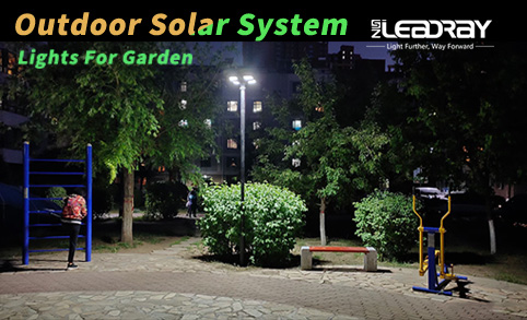 Lampadaire solaire UFO, panneau solaire européen, éclairage de jardin, parcs, communautés, 32 W, LED tout-en-un, aluminium, batterie lithium-ion Lifepo4
