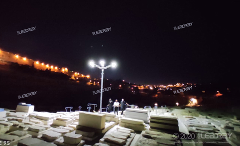 Application de lampadaire solaire 40 W