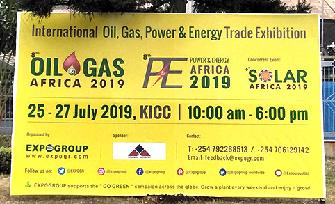 Leadray présenté au Salon Solar Africa 2019 au Kenya