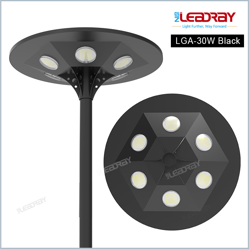 Lampes solaires de jardin intégrées
