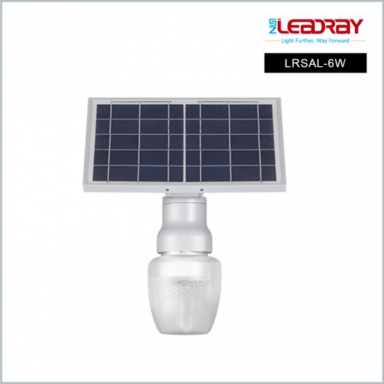 Éclairage solaire automatique IP66 en forme de pomme/pêche, éclairage de jardin à LED ultra-lumineux et haute puissance 6 W