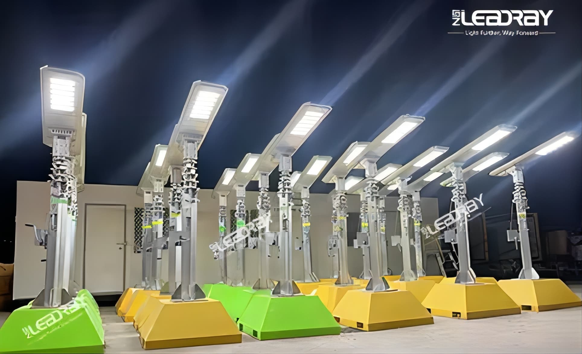 Lampadaires élévateurs installés dans les rues d'Australie - Lampadaires LED - Lampadaires extérieurs