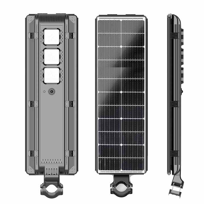 Lampadaire LED solaire étanche 80 W