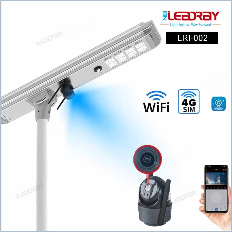 Solar street CCTV Monitoring Lamp
