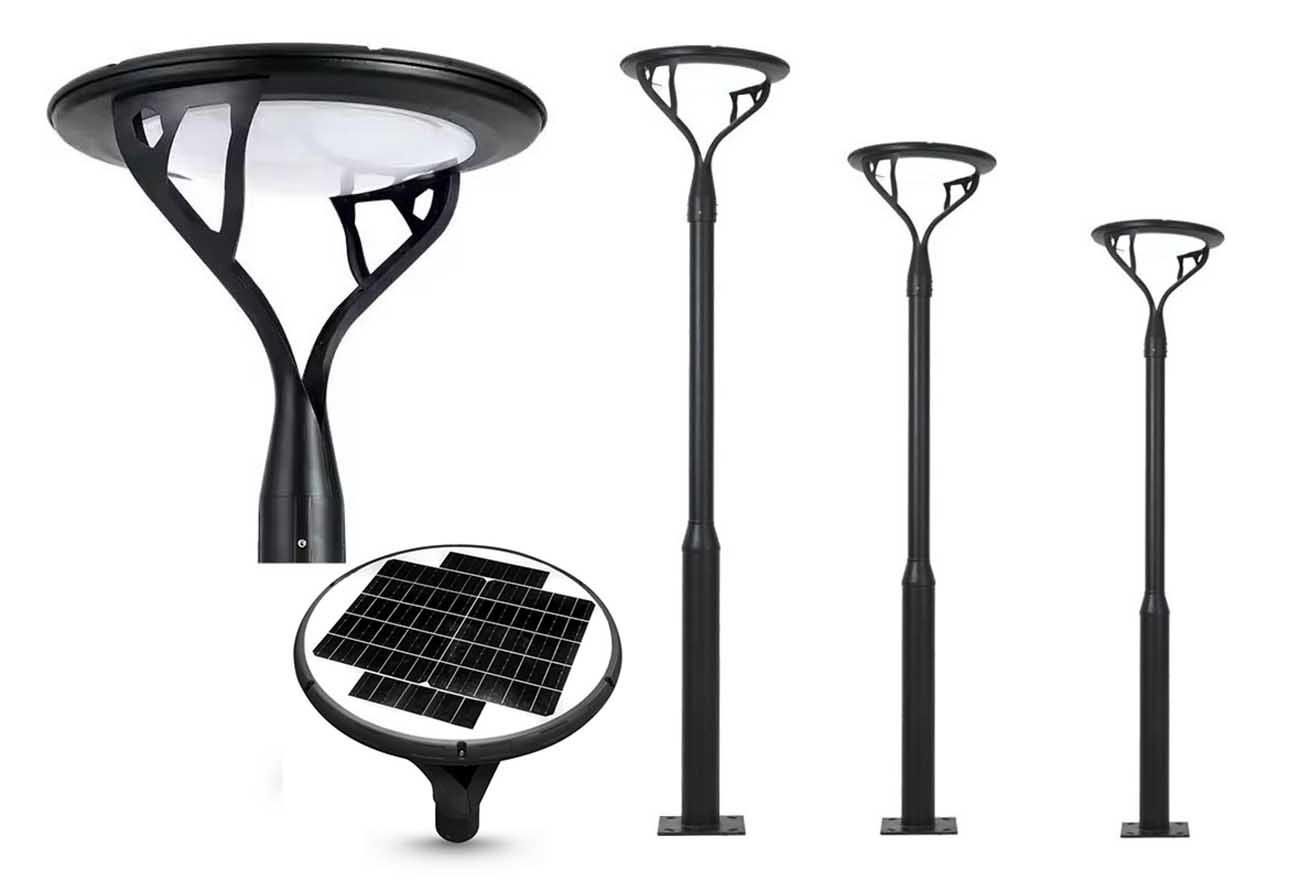  Solar Powered Solar Garden Lamp