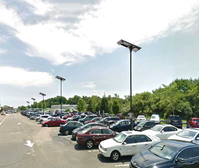 #Solar Parking Lot Lights