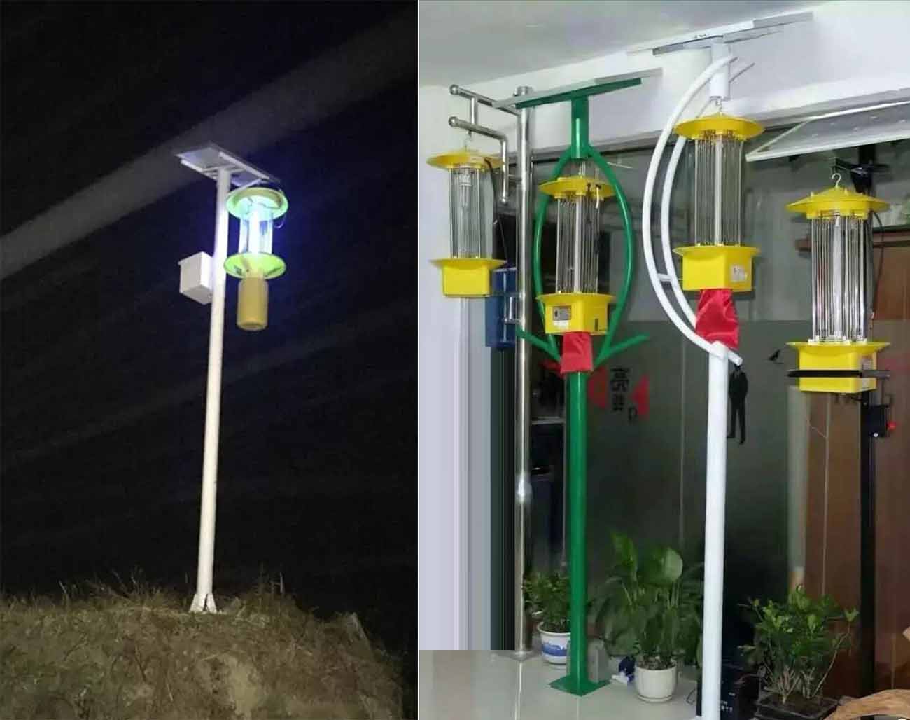 Solar energy insect-killing lamp Solar energy insect-killing lamp