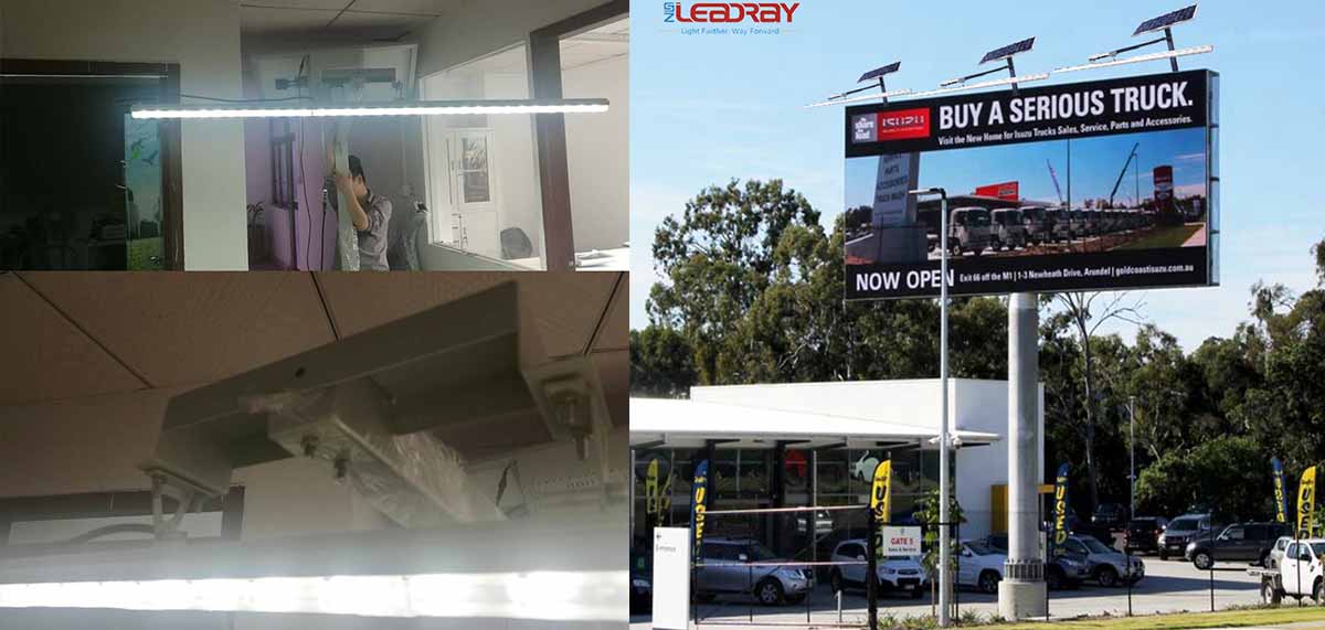 Billboards Commercial Advertising Lights