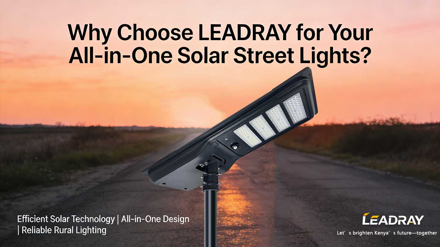 Why Choose LEADRAY for Your All-in-One Solar Street Lights?