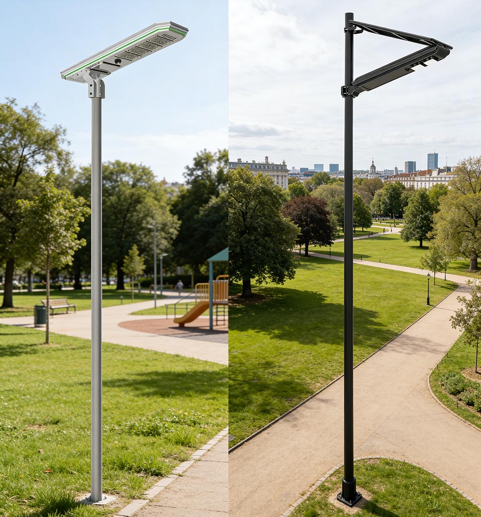 Integrated Solar Street Lights