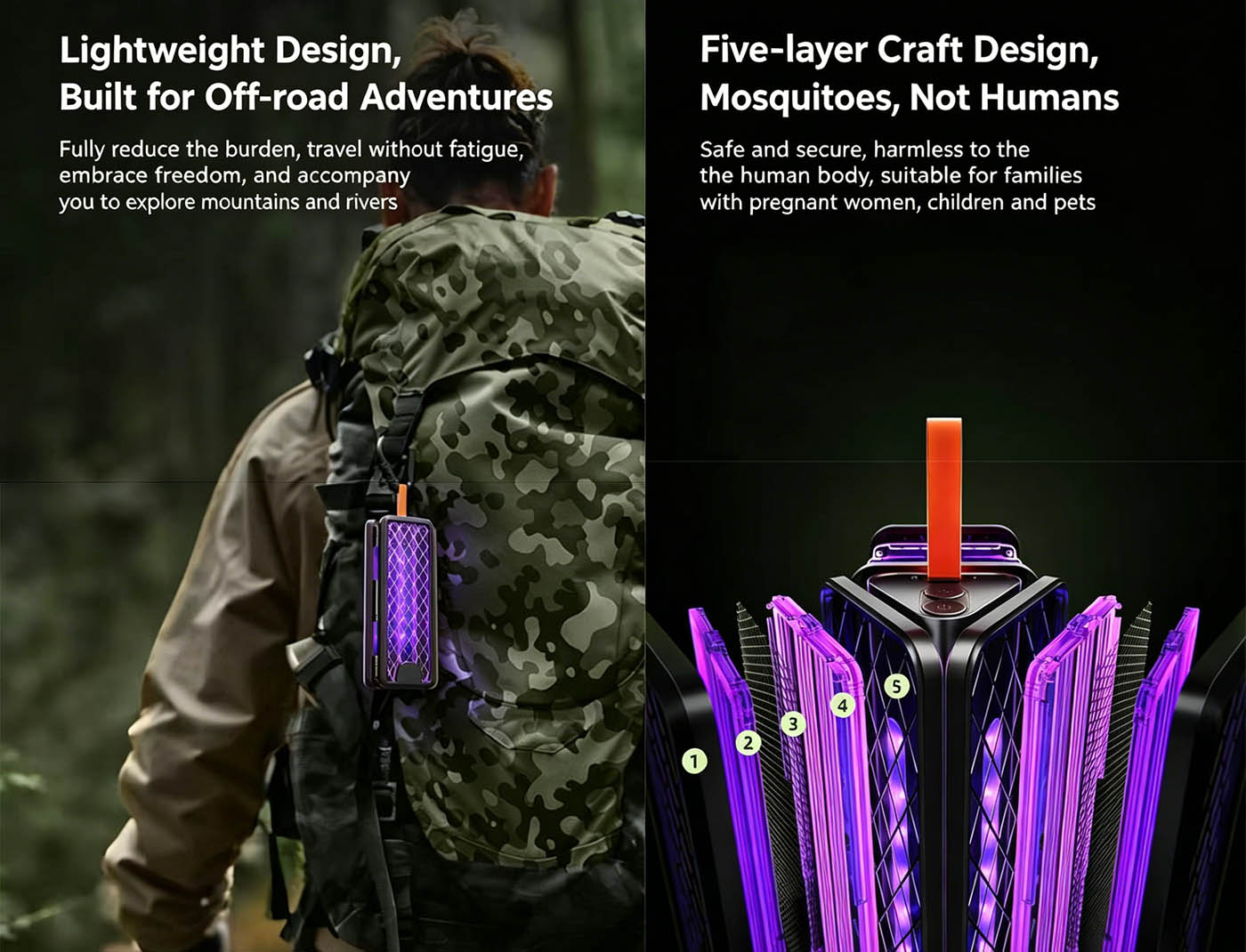 Mosquito killer lamp has a small size and is easy to carry. Mosquito killer lamp has a small size and is easy to carry.