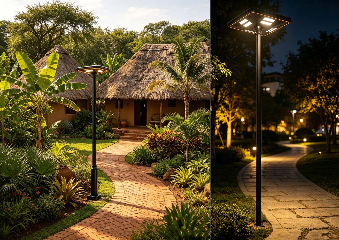 Optimization of Light Distribution for African Scenarios