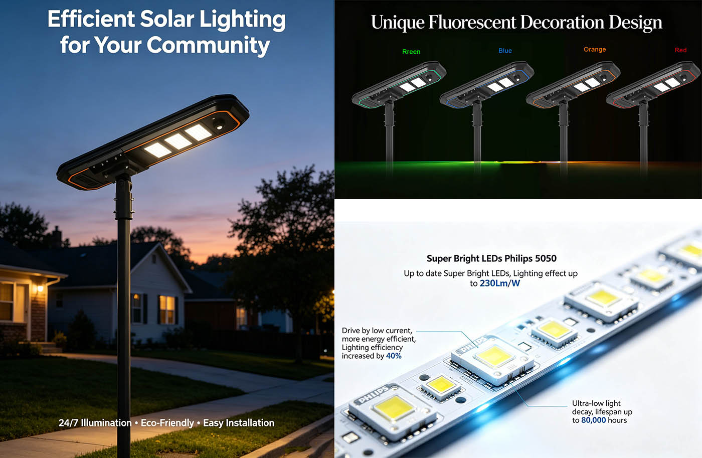 Industry-Leading High-Efficiency Lighting