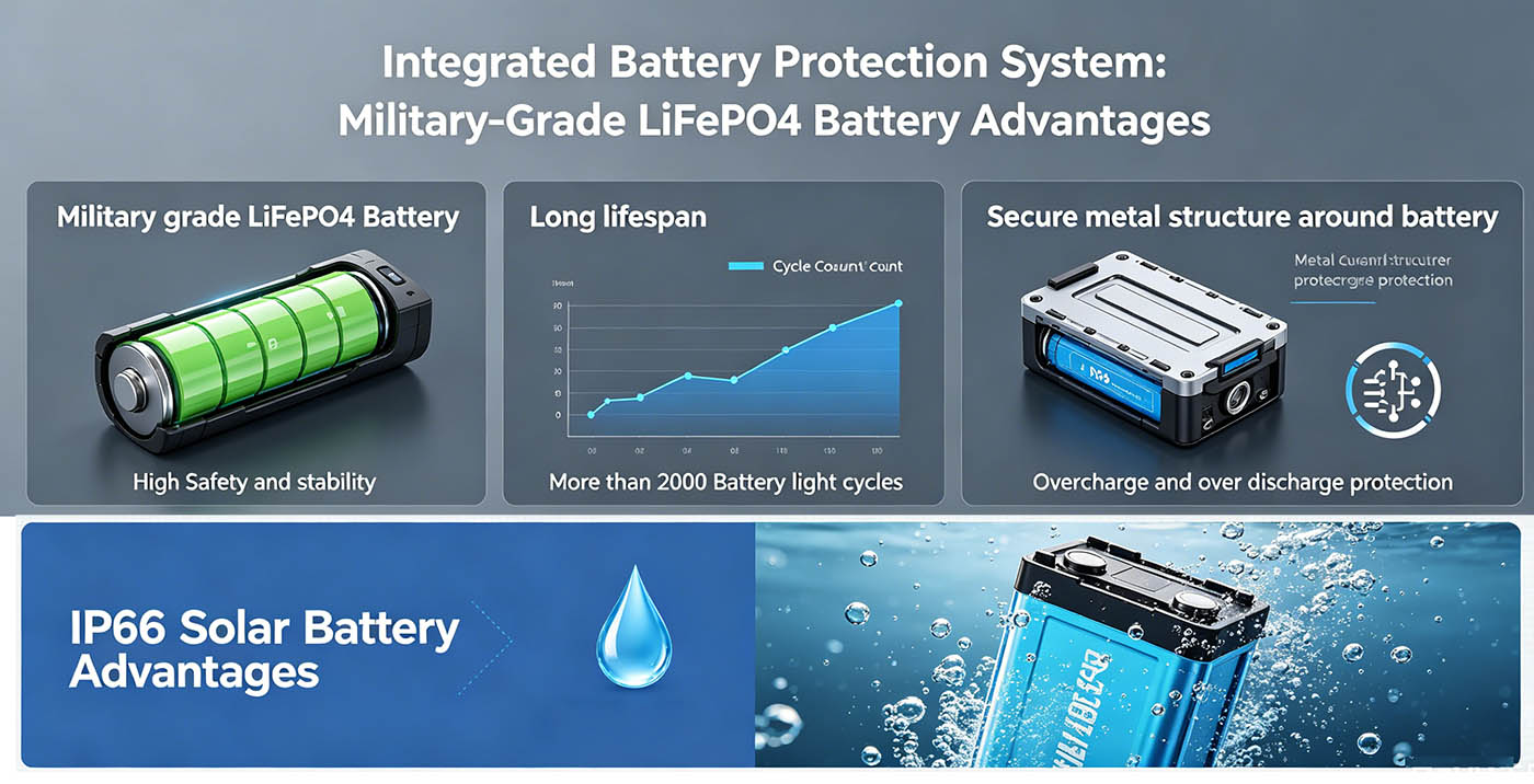 Military-grade LiFePO4 Battery Protection System