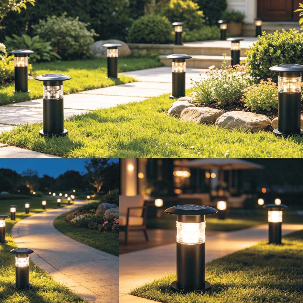solar lawn light