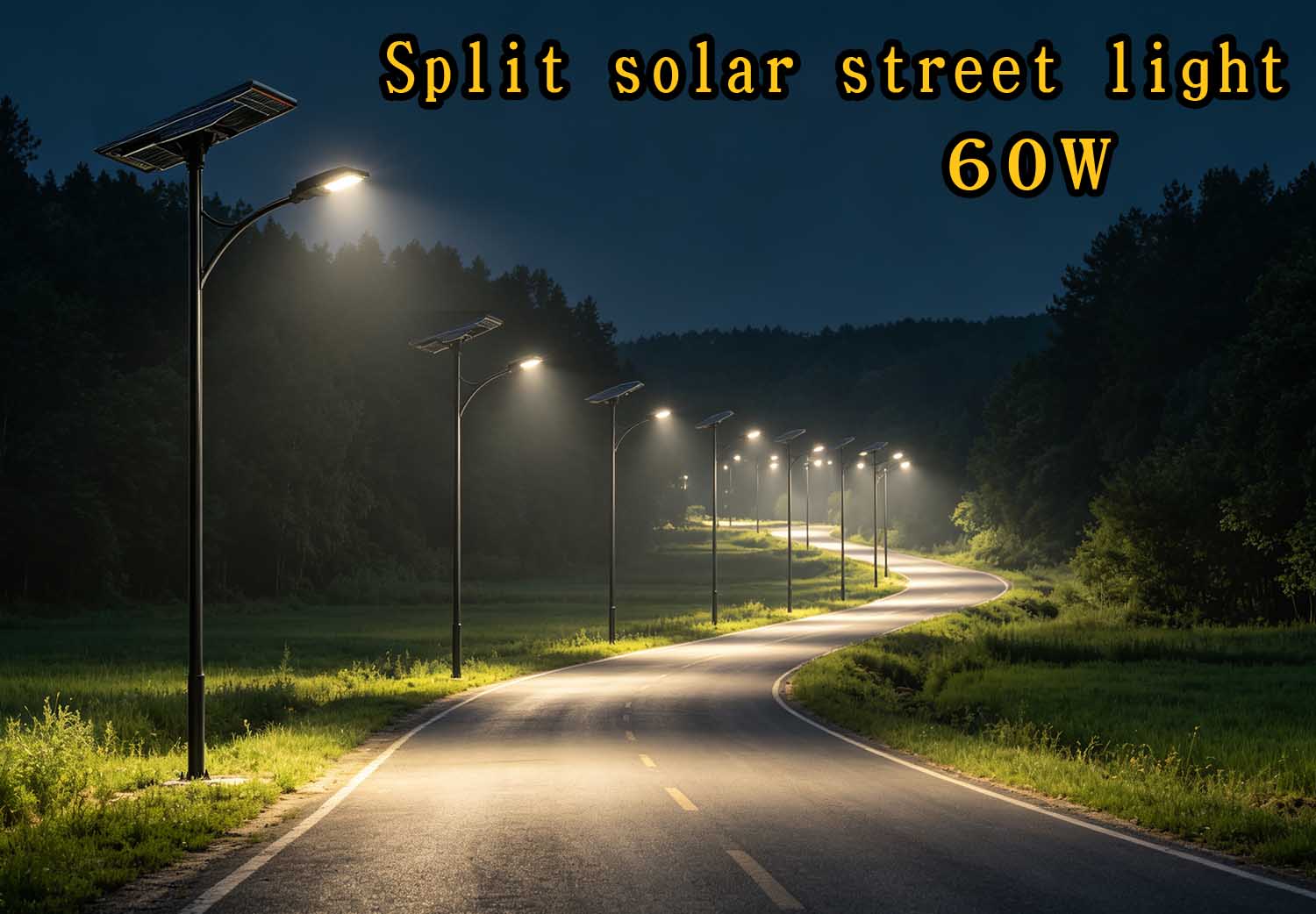Projet d'éclairage public solaire de la zone industrielle de Split