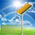 batterie au lithium 30w extérieur nouveau design tout en un lampadaire solaire led intégré