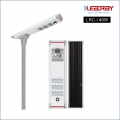 Leadray PIR capteur intelligent lumières extérieures étanche Ip65 40w APP télécommande capteur de mouvement lumineux solaire Led lampadaire lumière