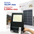 Environnement plus sûr haute efficacité 50w maison rechargeable 35w 50w solaire led prix projecteurs avec télécommande