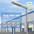 80W Energy Saving Outdoor 30W 40W 60W 100W 120W All In One Solar Power Led Street