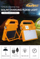Garantie de qualité Ce Rohs Certification anti-déflagrant Ip65 extérieur 100 W Camping lumière solaire