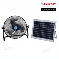 Ventilateur solaire de plancher de ventilateur debout Rechargeable de 12W avec la batterie au lithium intégrée de panneau solaire et le ventilateur rechargeable solaire d'usb