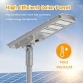 Remote Control Road Bridge Engineering IP65 Imperpose 60W 80W extérieur tout dans un révertaire solaire LED solaire