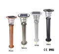 Lampes solaires LED imperméables pour poteau de pelouse, clôture, jardin