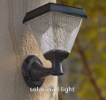 Appliques murales solaires extérieures étanches sans fil, panneaux muraux extérieurs avec lumière