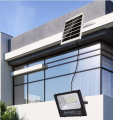 Projecteur solaire LED P65 étanche en aluminium pour jardin, piscine, garage, mur