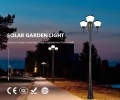 Lampadaire solaire LED étanche pour jardin, patio, allée, parc
